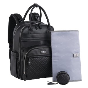BabbleRoo Diaper Bag Backpack for Stylish Parents, Spacious Baby Bag, Versatile Baby Diaper Bag - 1 of 4