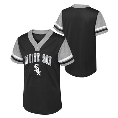 MLB Chicago White Sox Girls' Henley Jersey