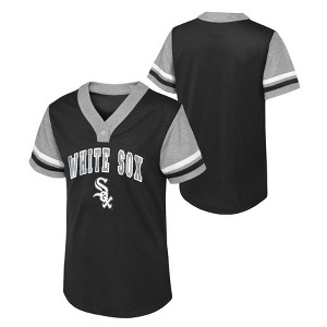 MLB Chicago White Sox Girls' Henley Jersey - 1 of 3