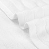 Unique Bargains Bathroom Hotel Spa Striped Comfort Pure Cotton Washcloths 12 Packs - 4 of 4