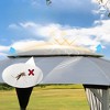 VisioGear Outdoor Gazebo with Double Roofs, Gazebo Canopy Tent for Deck Backyard Garden, Gray, 168"*120"*105.6" - 4 of 4
