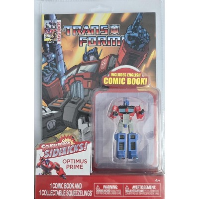 Transformers Optimus Prime Sidekicks! Squeezelings