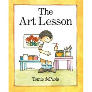 The Art Lesson - by  Tomie dePaola (Hardcover) - 1 of 1