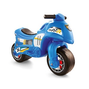 DOLU My First Moto Balance Ride-On, Foot-Powered Balancing Toddler Toy, Blue - 1 of 2