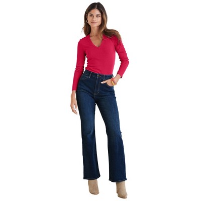 VENUS Womens Penelope Modern Flare Jeans