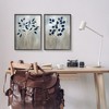 Stupell Industries Grey Botanical Sprigs Black Framed Giclee Art - 2 of 4