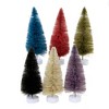 Cody Foster 4.0 Inch Large Brights Trees Set 12 Everyday Decorative Tree Set , Christmas Easter Bottle Brush Village Decor Decorate Rainbow (12PC) - 2 of 3