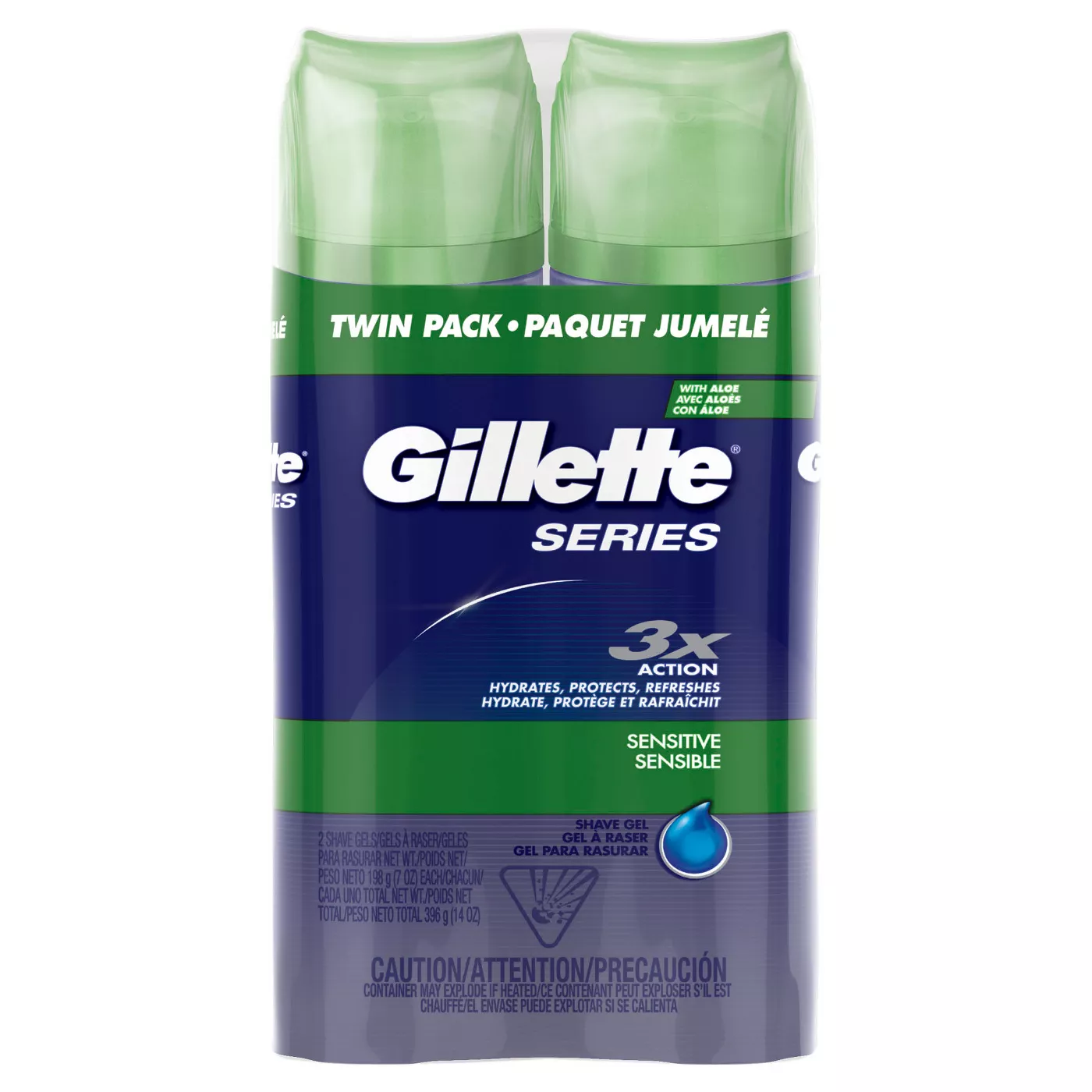 Gillette Series Sensitive Men's Shave Gel - image 1 of 5