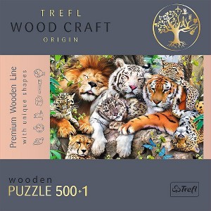 Trefl Cats in the Jungle Jigsaw Puzzle - 501pc - 1 of 4