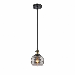 Rochester - 1 Light Cord Hung Mini Pendant In Industrial Style-7.88 Inches Tall and 5.88 Inches Wide - 1 of 1