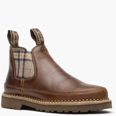 Women's Georgia Boot Women's Plaid Chelsea Romeo Shoe