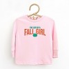 The Life Of A Fall Girl Puff/Glitter - Kids Youth Long Sleeve Tee and Kids Toddler Long Sleeve Tee - 3 of 4