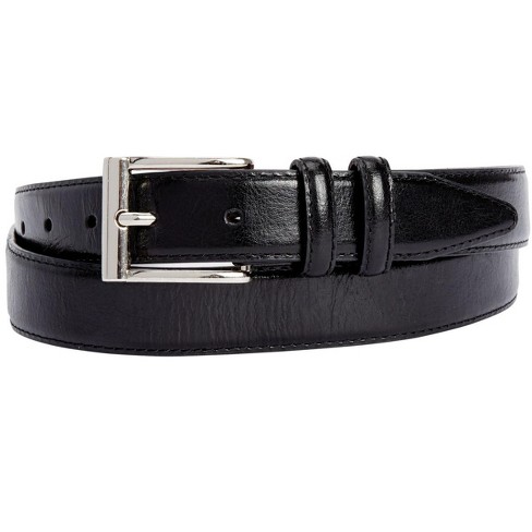 Kingsize Men's Big & Tall Synthetic Leather Belt With Classic Stitch 