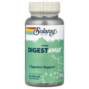 Solaray Super DigestAway™, 60 Vegcaps - 1 of 4