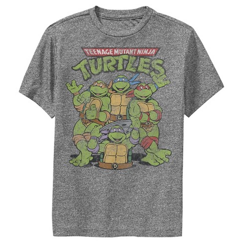  Boy's Teenage Mutant Ninja Turtles 4th Birthday Pizza Party  T-Shirt - Royal Blue - X Small : Clothing, Shoes & Jewelry