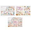 3 Packs Easter Egg Cartoon Glass Window Decoration Wall Sticker - 2 of 4