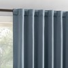 2pc Sun Zero Blackout Aria Magnetic Closure Back Tab Curtain Panel Pair - image 3 of 4