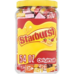 Starburst Original Fruit Chews Tub - 54oz - 1 of 4