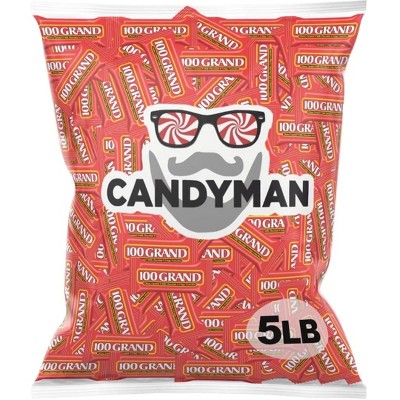 CANDYMAN (5 Lbs) Chocolate Candy Bundle of Ferrero Rocher 100 Grand Individually Wrapped Fun Size Bulk Chocolate Bars