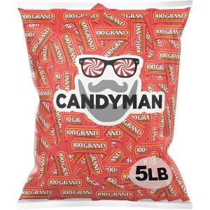 CANDYMAN (5 Lbs) Chocolate Candy Bundle of Ferrero Rocher 100 Grand Individually Wrapped Fun Size Bulk Chocolate Bars - 1 of 4