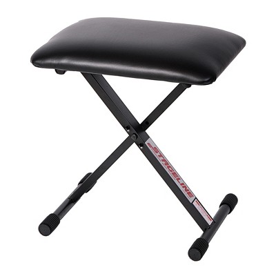 Stageline KB40 Keyboard Bench, Black