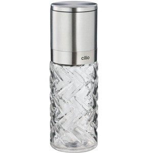 Cilio "Cristallo" Salt or Pepper Mill, s/s, 2"dia. X 6.7" - 1 of 4