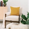 Joy Laforme Moroccan Fan Throw Pillow Yellow - Deny Designs - image 2 of 4