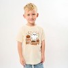 The Juniper Shop Cute But Creepy Ghost Youth Short Sleeve Tee - S - Cream - 3 of 4