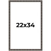 PosterPalooza | Deco Black Picture Frame - UV Acrylic, Foam Board Backing, Hanging Hardware - 2 of 4