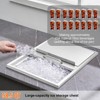 VEVOR Drop in Ice Chest, 24"L x 18"W x 13"H Stainless Steel Ice Cooler, Commercial Ice Bin with Sliding Cover, 40.9 qt Outdoor Kitchen Ice Bar - 3 of 4