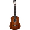 Dean Flight Nylon Satin Mahogany Travel Guitar Natural - 3 of 4