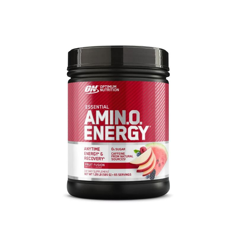Optimum Nutrition, Essential Amino Energy, Powder, Fruit Fusion, 65 Servings, 1 of 9