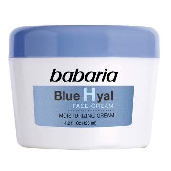 Babaria Hyaluronic Acid Face Cream - Provides Hydration and Reduced Flaccidity - Reduces Wrinkles and Fine Lines - Suitable for All Skin Types- 4.2 oz