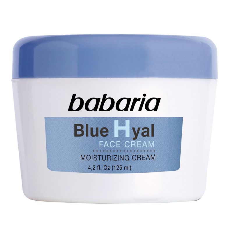 Babaria Hyaluronic Acid Face Cream - Provides Hydration and Reduced Flaccidity - Reduces Wrinkles and Fine Lines - Suitable for All Skin Types- 4.2 oz, 1 of 8