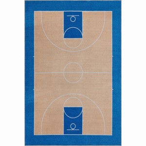 Well Woven Apollo Basketball Area Rug - 1 of 4