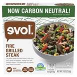 Evol Gluten Free Frozen Fire Grilled Steak Bowl - 9oz