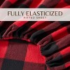 Soft Polar Fleece Plaid Sheet Set - Great Bay Home - 4 of 4