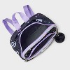 Girls' Disney Nightmare Before Christmas 4" Mini Backpack - Purple/Black - 3 of 4