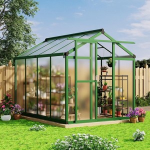 GustoWave Large Walk-In Outdoor Greenhouse for Backyard, Patio, and Lawn Gardening - 1 of 4