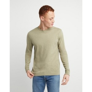 Hanes Originals Men's Long Sleeve Tri-Blend T-Shirt - 1 of 4