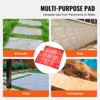 VEVOR Concrete Stamps Mat, 24 x 24 in, Concrete Texturing Skin Polyurethane Stamp Stone Tile Texture Mat, Red - 3 of 4