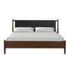 New Classic Furniture,Ian King Wood Platform Bed, Cherry - 2 of 4