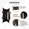 Signare USA Morning Garden Black Floral Shopper Bag - 4 of 4
