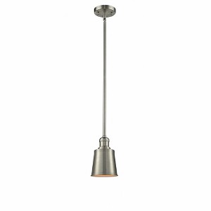 Addison - 1 Light Stem Hung Mini Pendant In Traditional Style-6 Inches Tall and 5 Inches Wide - 1 of 1