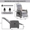 Coucheta Outdoor Recliner Collection - Adjustable Backrest & Footrest, PE Wicker with Flip-Up Table & Air Pump, 155° Lay Flat, Multiple Colors - 2 of 4