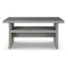 Signature Design by Ashley Casual Naples Beach Outdoor Multi-use Table Light Gray - 2 of 4