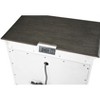 Gulches Collection 3-Drawer Nightstand 2 Tone, Antique White/Dark Brown, USB/Power Outlet, 28"Wx17"Dx28.5"H - 3 of 4