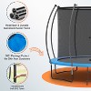 FDW 8/10/12/14FT Trampoline with Enclosure Net Outdoor Jump Rectangle Trampoline - ASTM Approved-Combo Bounce Exercise Trampoline - 4 of 4