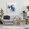Stupell Industries Blue X-Ray Flowers, 30" x 30" - 2 of 4