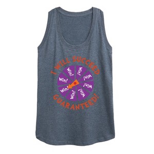Women's - Dr. Seuss - I Will Succeed Graphic Racerback Tank - 1 of 4
